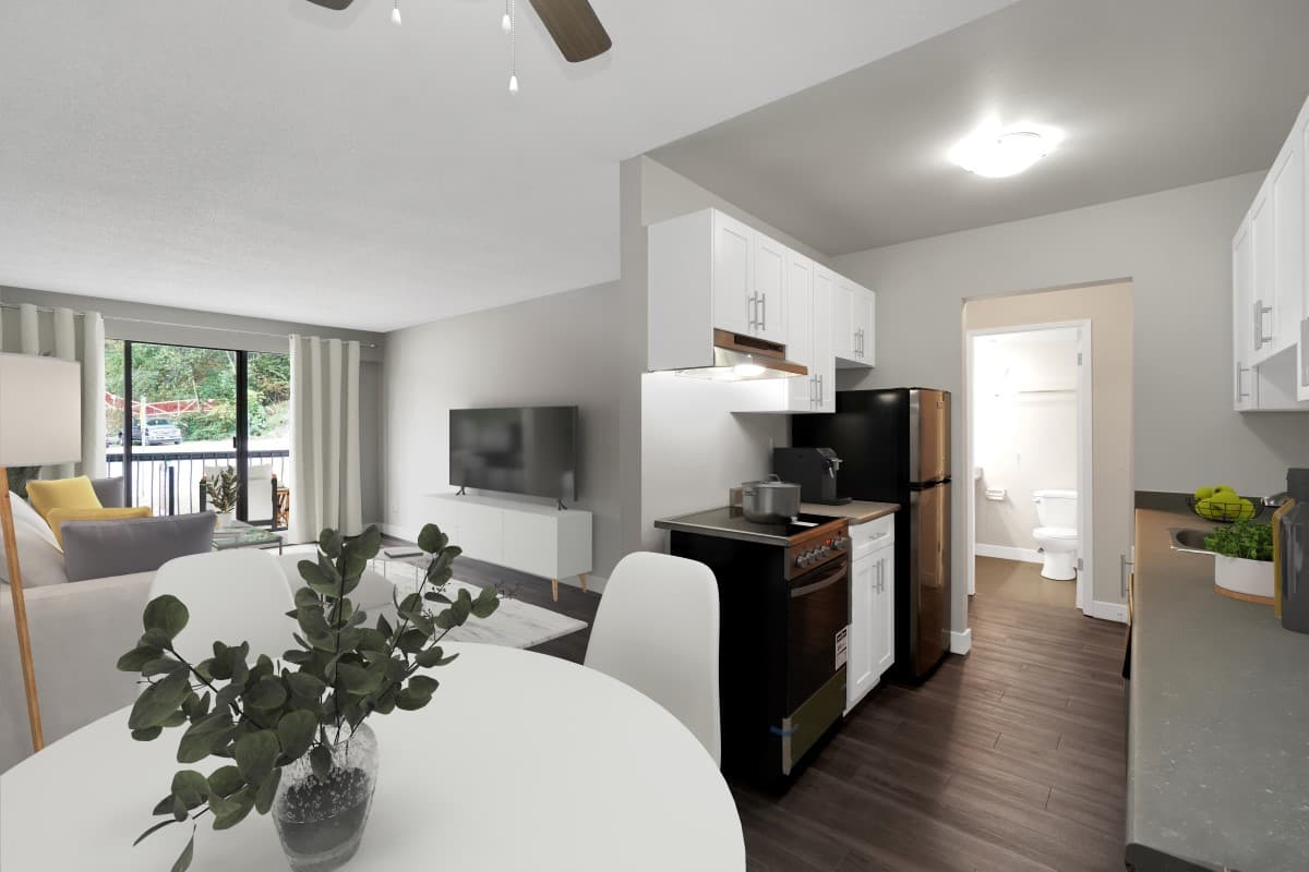 St. Johns - Kitchen & Living Space