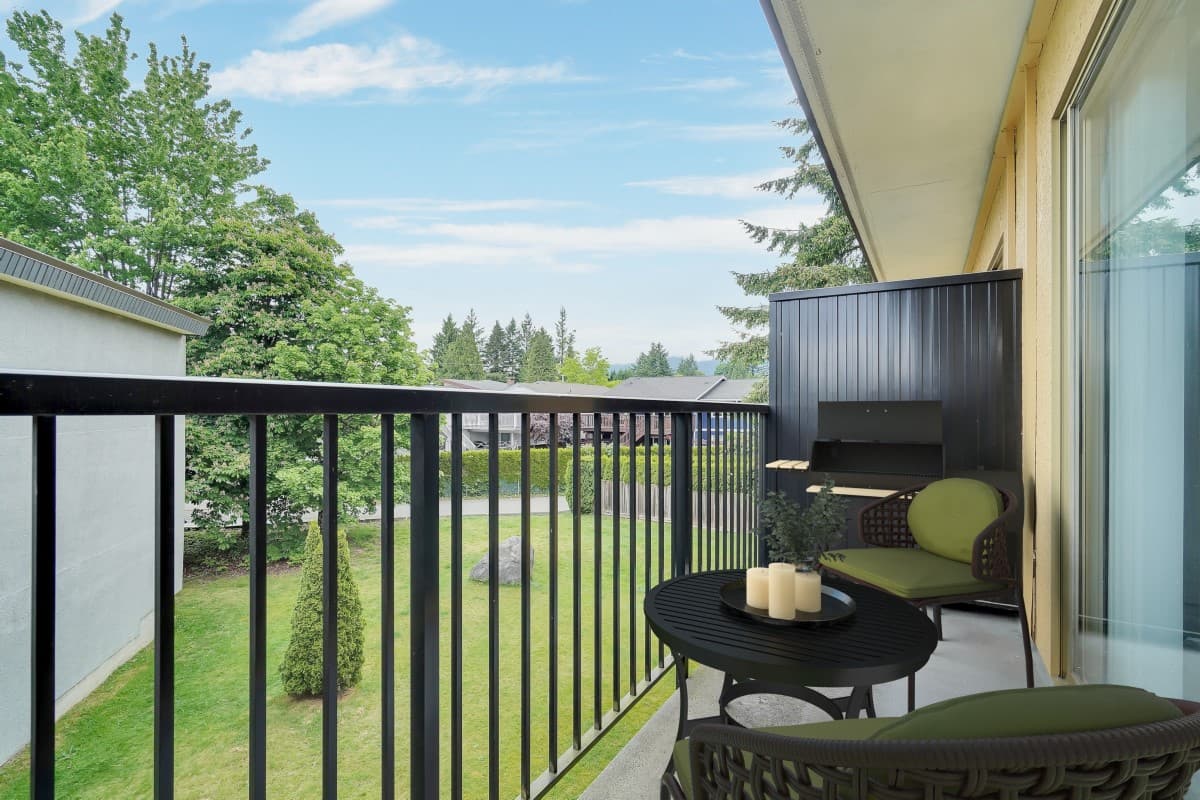 Hyland Manor Apartments - Balcony View