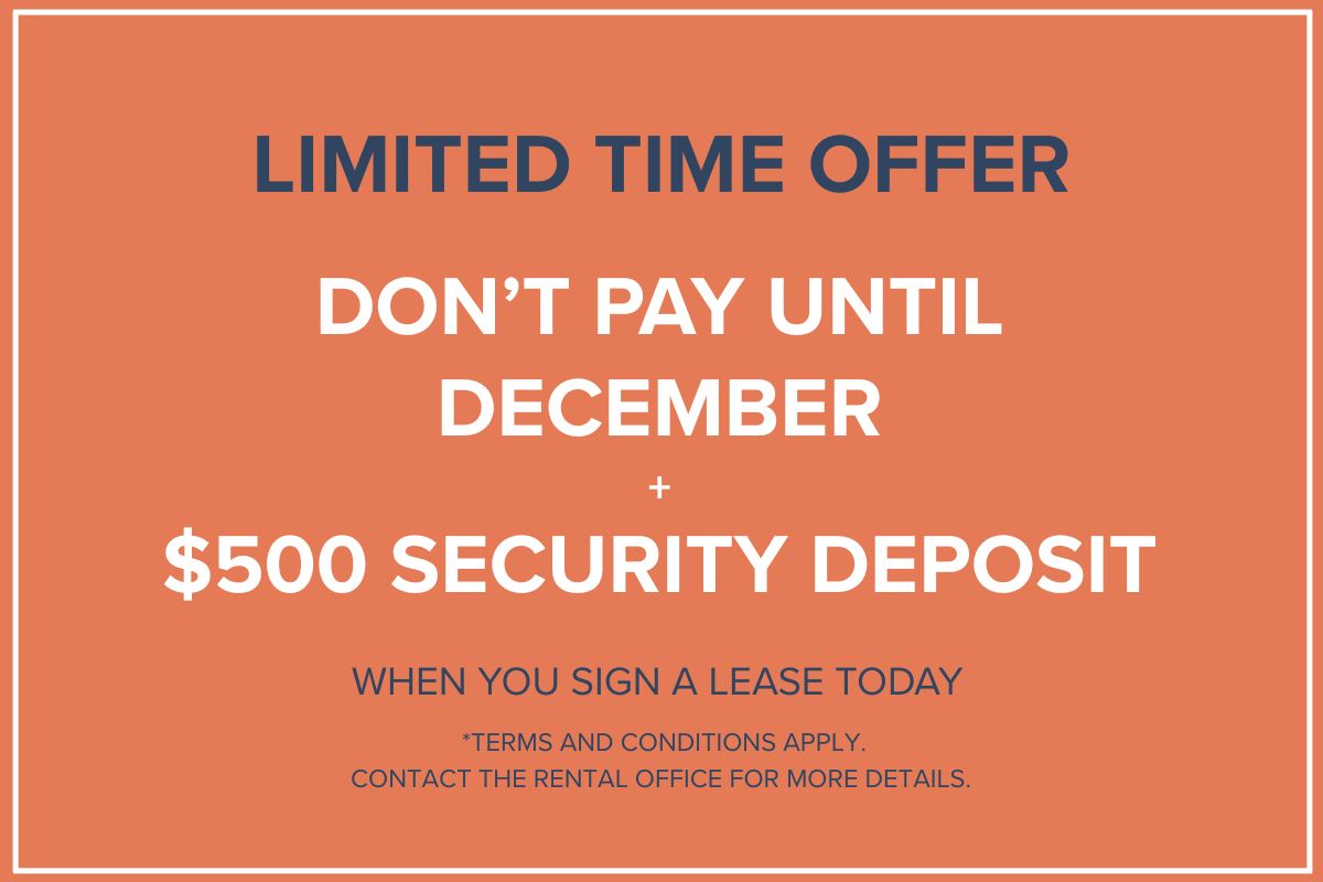 Fraser Place Apartments - Incentive
