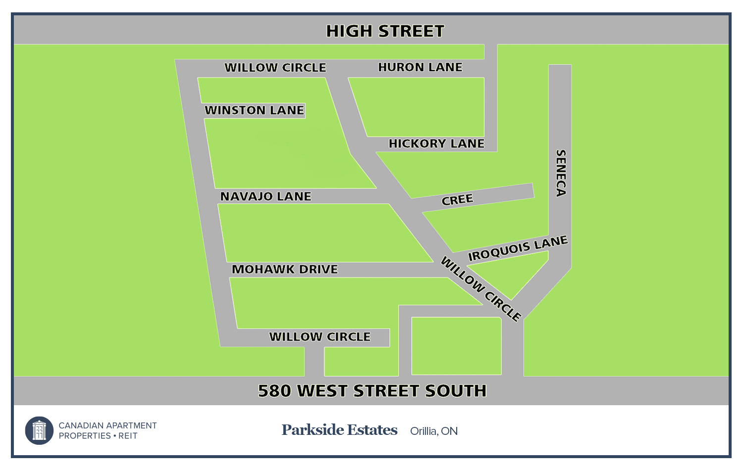 Parkside Estates Orillia, ON (40853) Canadian Apartment Properties REIT