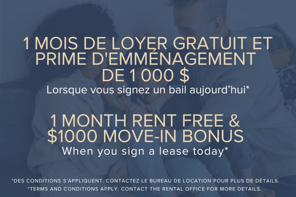 Appartement à louer dans Appartements Le James à Laval | CAPREIT