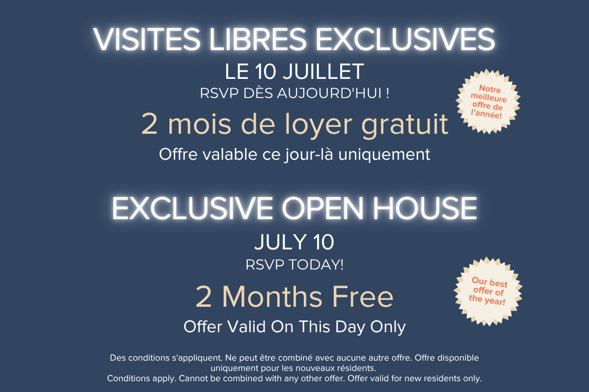 Offre limitée dans le temps | Limited time offer